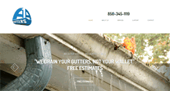 Desktop Screenshot of gutters-tallahassee.com