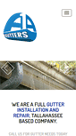 Mobile Screenshot of gutters-tallahassee.com